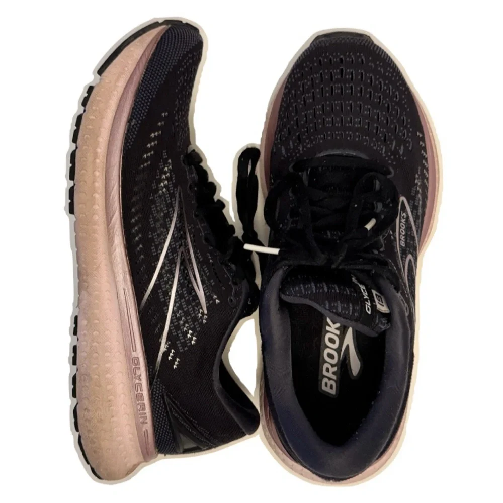 Brooks Glycerin 19 Black and Pink Womens Size 6.5 - Picture 7 of 11